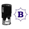 thumbnail image 1 of Printtoo R-40 Octogone Celtique Tourbillon Alphabet B Monogramme Auto Encrage Timbre en Caoutchouc Bureau Stationnaire, 1 of 3