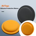 thumbnail image 3 of ziyahi Adhesive Protective Sleeve holder Back Case for AIRTAG Apple Orange, 3 of 5