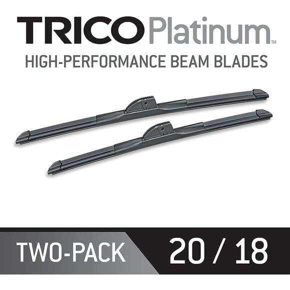 TRICO Black 25-2018 Premium Beam Wiper Blades - 20"+ 18", 2 Pack