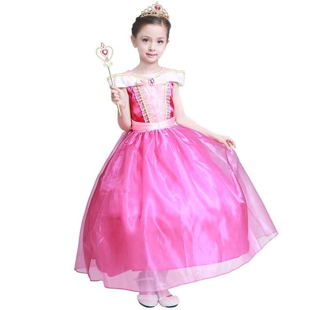 Princess Dress Child Halloween Party Fancy Dress Costumes for Girls 3-12 Years