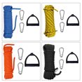 thumbnail image 4 of LJNYFDC 4 Meters Long Sled Rope Water Skiing Tow Rope with Handle 4m Nylon Rope Stainless Steel Carabiner Buckle Ideal for Wakeboard and Kneeboard, 4 of 7