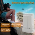thumbnail image 4 of Batterie de Vol Intelligente 3850mAh pour Mini 3 3Pro 4 4Pro Drone avec 47 Minutes de Temps de Vol, 4 of 7