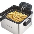 thumbnail image 5 of Hamilton Beach Professional-Style Deep Fryer, 3 Quart Capacity, 1800 Watts, Stainless Steel, 35035C, 5 of 5