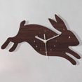thumbnail image 4 of Rabbit Shaped Wall Clock Mute Clock Living Room Decorative Wall Clock Wall Decor, 4 of 8