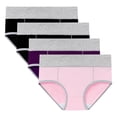 thumbnail image 1 of Culottes Menstruelles pour Femmes, 4 Pcs, Réutilisables, Anti-Fuites, Grande Taille, Culottes de Protection Post-Partum, 1 of 7