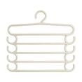 thumbnail image 2 of Up to 60% Off! Gspmoly Trouser Rack 5 Tier Hanger Closet Hanging Pants Special Hanger Home Pants Clip Pants Multi Layer Multifunctional Pants Hanging Storage up to 60% Off, 2 of 6