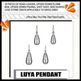 thumbnail image 3 of 50 Pieces Lead Sinker Drop Shot Fish Tackle Compact Size Space Saving Functional Fishing Supplies Multipurpose Sweet Gift Weight Sinkers 14g, 3 of 6