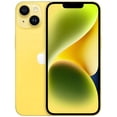 thumbnail image 1 of Refurbished Apple iPhone 14 - 512GB – Yellow – 12MP Dual Rear & 12MP Front Camera - Fully Unlocked Smartphone - Excellent Condition, 1 of 8