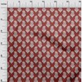 thumbnail image 3 of oneOone Georgette Viscose Blood Red Fabric Block Fabric For Sewing Printed Craft Fabric By The Yard 42 Inch Wide, 3 of 5