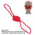 thumbnail image 3 of Hand Knitted Nose Warmer Cotton Nose Cover with Rope Design Unisex Multifunctional Nose Protector for Skiing, Snowboarding, Running, for Winter Outdoors Activities, 3 of 7