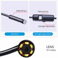 thumbnail image 2 of bedienty Tube d'Inspection USB Borescope Caméra HD pour Téléphone Mobile Android 7mm 1M, 2 of 6