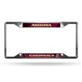 thumbnail image 1 of Arizona Cardinals EZ View Chrome Plaque d'Immatriculation Cadre, 1 of 1