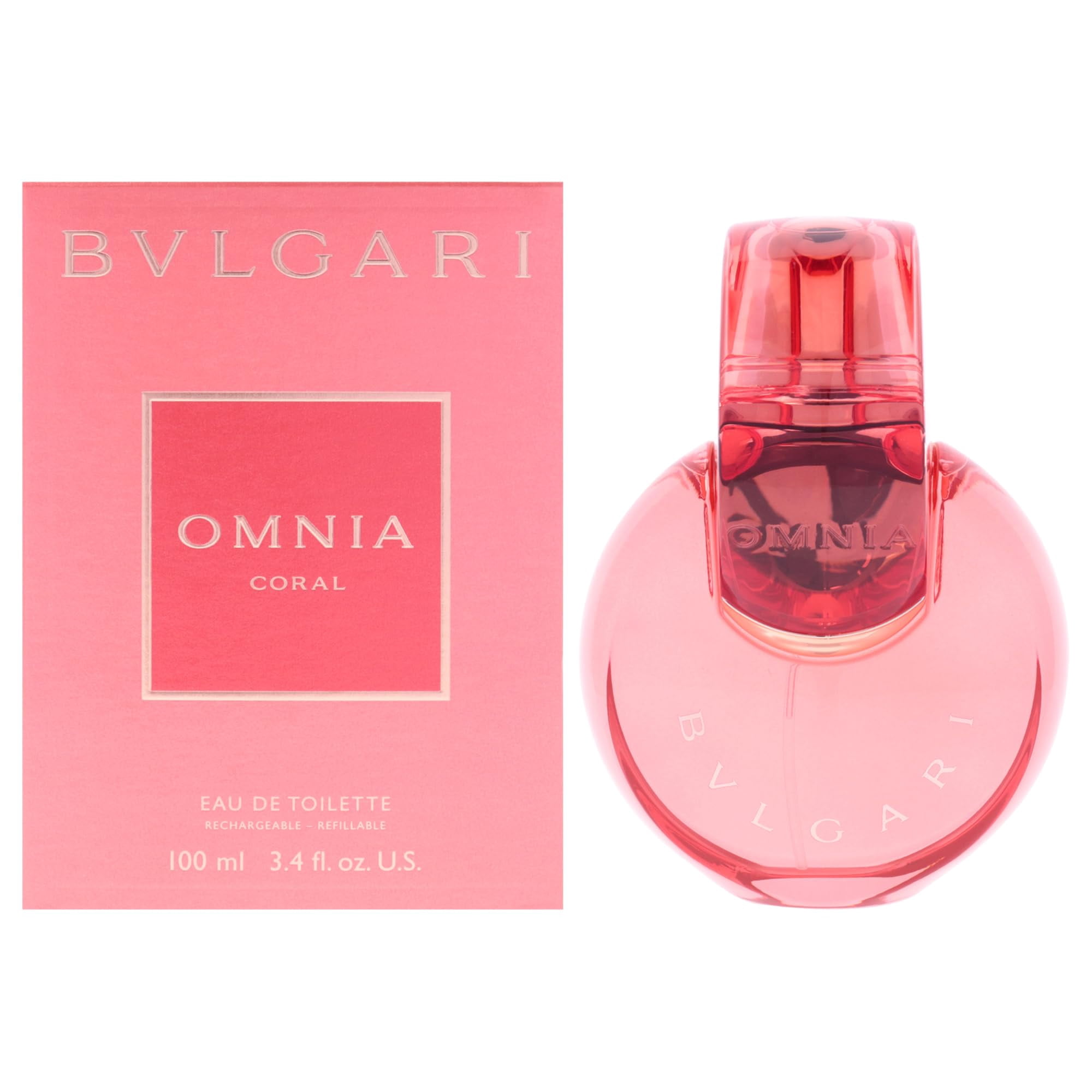 Bvlgari Omnia Coral by Bvlgari for Women - 3.4 oz EDT Spray