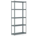 thumbnail image 1 of Costway 1 PCS Étagère de Rangement Robuste à 5 Niveaux Étagère Utilitaire de Rangement avec Dispositif Anti-Basculement Gris, 1 of 10