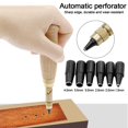 thumbnail image 2 of Leather Hole Punch for Belts Automatic Belts Mute Screw Rotary Hole Punch Steel Belt Hole Leather Tools Leather Punch Tool for Belts Leather Hole Punch Tool Leather Belt Hole Punch, 2 of 9