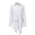 thumbnail image 5 of Fridja Fashion Women Solid Color Long Sleeve Comfortable Breathable V-Neck Shirt Tops, 5 of 5