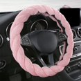 thumbnail image 1 of TIMIFIS Steering Wheel Covers Car Steering Wheel Cover with Soft Warm Non-Slip Car Decoration Car Wheel Protector Universal Fits 14-15 Inches Car Accessories, 1 of 7