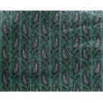 thumbnail image 4 of oneOone Georgette Viscose Fabric Leaves & Paisley Block Printed Fabric 1 Yard 42 Inch Wide, 4 of 4