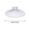 thumbnail image 3 of Storage Rack Replacement Suction Cups Sponge Rack Suction Cups Kitchen Rack Suction Cups Rack Suction Cups Kitchen Closet Organizer Flat with Wheels Heavy Duty Suction Cups for Glass Reusable Wall, 3 of 4