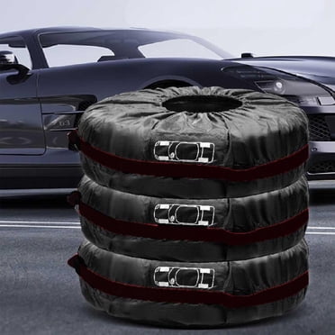 Feltree Housse de Pneu Automobile Housse de Pneu de Rechange Sac de Rangement pour Pneus de Neige Housse de Protection
