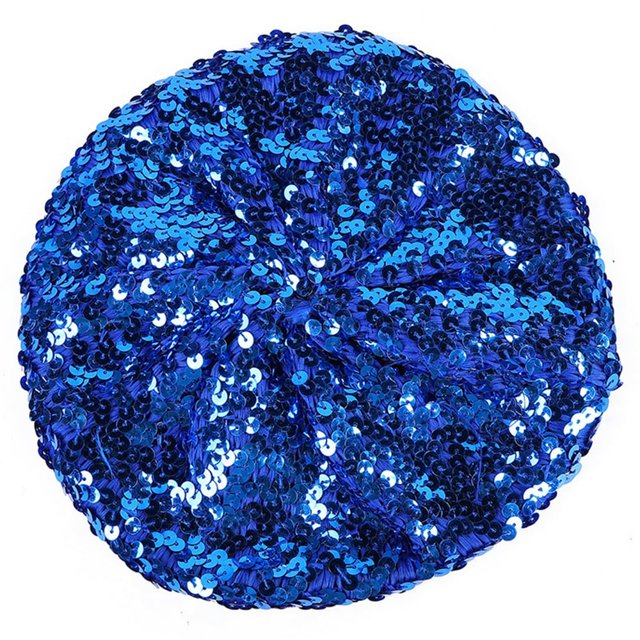 Béret Chapeau à Paillettes Mode Respirant pour Fête