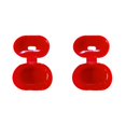thumbnail image 4 of crativent Étui de Rangement en Silicone pour Écouteurs et Casque pour Airdots Version Jeunesse Rouge 2 Ensembles, 4 of 6