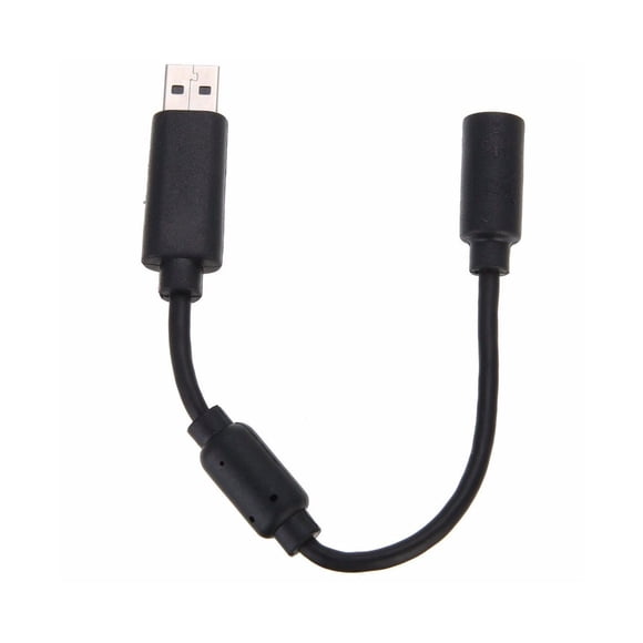 USB Breakaway Extension Cable Cord Adapter for Xbox 360 Wired Gamepad Controller-