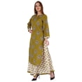 thumbnail image 3 of Phagun Ensemble Kurti et Jupe Ethnique Indien en Coton pour Femmes Tenue de Fête Robe Imprimée Tenue Traditionnelle, 3 of 7