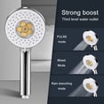thumbnail image 3 of EGNMCR Kitchen Gadgets, Large Panel, Three Speed Turbocharged Shower Nozzle, Turbocharged With High Water Output, Shower Shower Shower Nozzle In Bathroom, With Delicate Water Outlet N shower head, 3 of 6