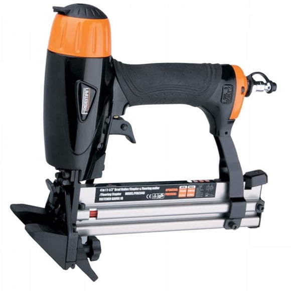 FREEMAN PFBC940 Cloueuse Agrafeuse Pneumatique Mini 4 en 1 pour Plancher à Air, Pistolet à Clous Combo