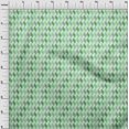 thumbnail image 4 of oneOone Cotton Poplin Green Fabric Geometric Craft Projects Decor Fabric Printed By The Yard 42 Inch Wide, 4 of 5