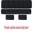 thumbnail image 1 of 14pcs Waterproof Outdoor Cushion Slipcovers: Enhance Your Patio Furniture With, 1 of 5