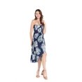 thumbnail image 4 of Hawaii Hangover Robe à Col Licou à Motif Floral et Feuilles Hawaïennes pour Femmes, jusqu'à la Taille 3TG, 4 of 5