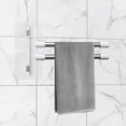 thumbnail image 1 of Swivel Towel Rack Bathroom No Hole Towel Bar Integral Hook Pole Bathroom Shelf Storage Shelf, 1 of 1