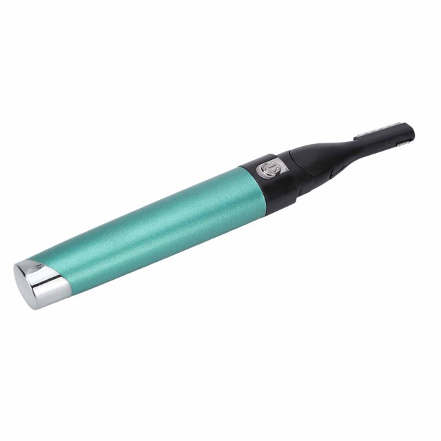 Tondeuse à Sourcils Machine Tondeuse à Sourcils Appareil Tondeuse à Sourcils Électrique Tondeuse à Sourcils Imperméable Forme Stylo Flexible Rasage Épilateur Facial pour Maison Voyage Vert