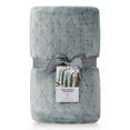 thumbnail image 1 of Better Homes & Gardens Soft Plush Grey Throw Blanket, 1 of 5