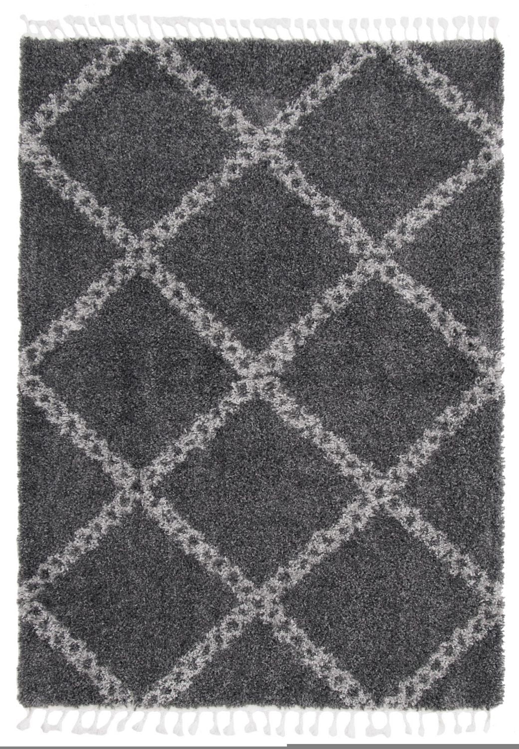 Tapis ECARPET Super Doux pour le Salon et la Chambre Grammercy Stark Gris