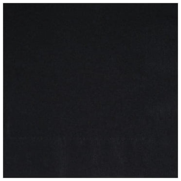 Black Solid Lunch Napkins, 65ct