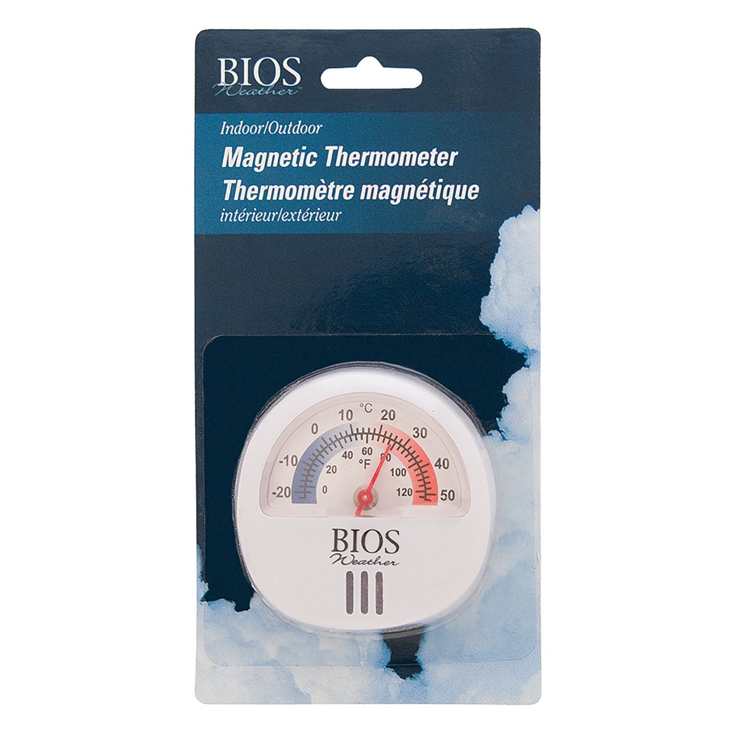 BIOS Weather Thermomètre magnétique analogique