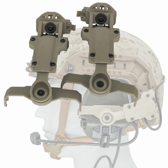 Tactical Helmet ARC Rail Adapter Helmet Mount Kit for MSA SORDIN/TAC-SKY Z.TAC SORDIN Shooting Airsoft Headset Tactics U94 Ptt