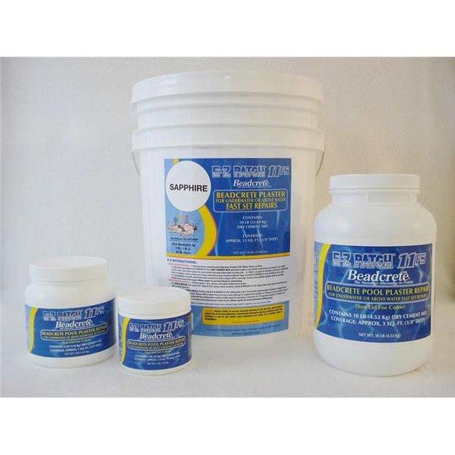 E-Z Products EZP-766 1 Lb Perle en Verre Traditionnelle Plâtre Réparation Rapide