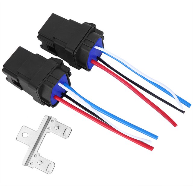 1 Set 2Pcs Easy To Install Durable Weather Proof Seal Auto Relay And Relay Holder, Car Relay, For Headlights, Pop Doors For Car Alarms, Remote Starts