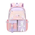 thumbnail image 5 of Primary School Schoolbag Female Cute Princess Large Capacity Lightweight Backpack for Children Grade 1-6,Student backpack with cute and fun patterns, lightweight and large capacity., 5 of 5