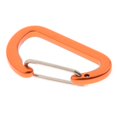 thumbnail image 1 of S SERENABLE Mini Aluminum Alloy Carabiner Outdoor , Lightweight Portable Backpack Buckle Sandblasted orange, 1 of 7