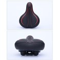 thumbnail image 2 of jinwen Wide Saddle Seat Saddle Seat Inflatable Comfortable Leather Damping Spring Red, 2 of 6