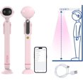 thumbnail image 1 of Bisonbody Smart Digital Height Measuring Device for Kids| Wireless Height Tracker with Dual Ultrasonic Measurement Technology | Accurate Smart Height Measurement Scale App ,Astronaut Design (Pink), 1 of 8