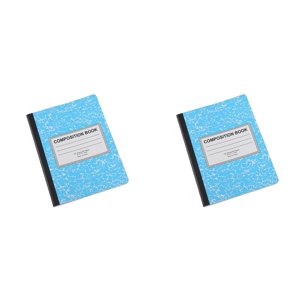 WHEANG Wide Ruled Notebook Composition Notebooks Wide Ruled Composition Book Wide Notebook PaperSewn Binding Cover Assorted Colors