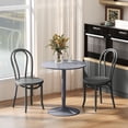 thumbnail image 2 of HOMCOM Round Dining Table with Steel Base, Non-slip Pad for Living Room, 2 of 10