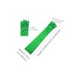 thumbnail image 3 of Unique Bargains Paires de Gants à Doigts Complets Extensibles pour Femmes, Longueur Opéra, 3 of 4