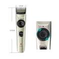 thumbnail image 2 of BESTYASH Electric Beard Trimmer USB Rechargeable Noise Low Assorted Colors for Clean Beard Cutting, 2 of 8